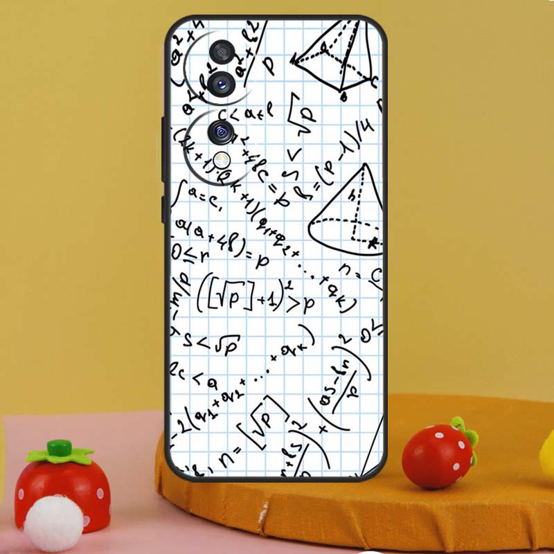 Brains Geek Science Math Physics Case For Honor 200 Pro X9c X9a X8a X7a X6a X7 X8 X9 X8b X9b 50 70 90 Magic 6 5 Lite Cover
