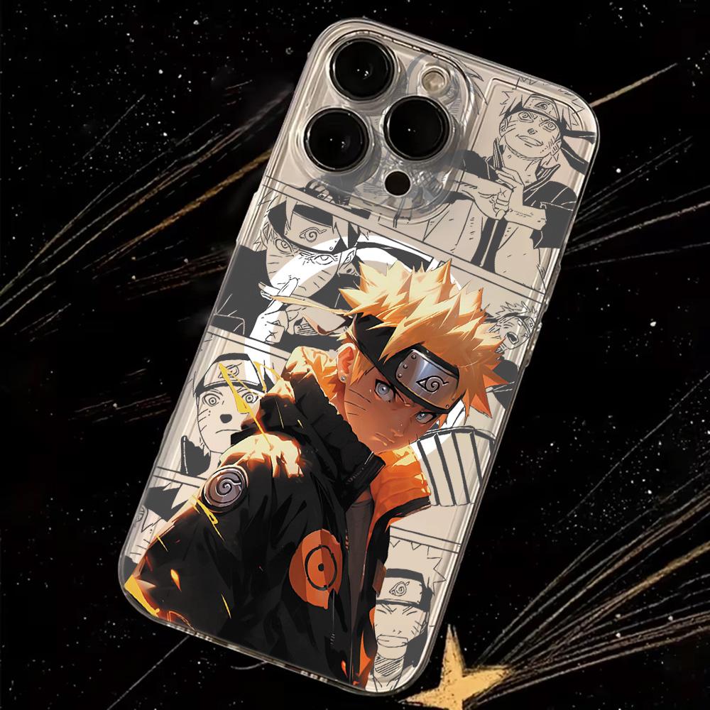 Cool Anime N-Narutos Magnetic Phone Case for Samsung Galaxy S25 S24 S23 S22 S21 S20 FE Edge Plus Ultra 5G Soft Clear TPU