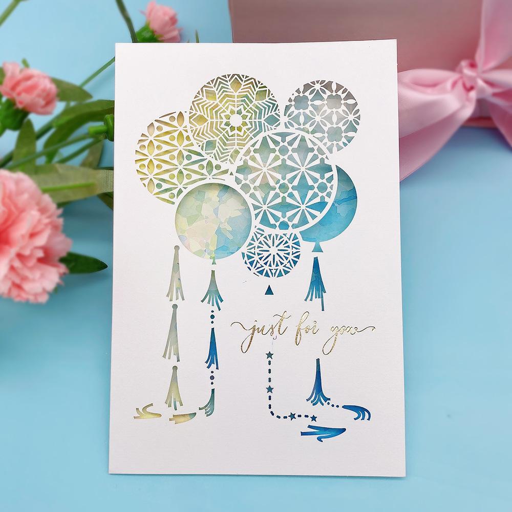 New Mother's Day and Children's Day Teacher's Day Gratitude Card 3D Paper Carving Festival Blessings and Gratitude Handmade Card