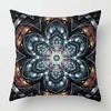 Fall Home Decor Autumn Living Room Throw Pillow Cover Sofa Boho Cushion Cover Mandala