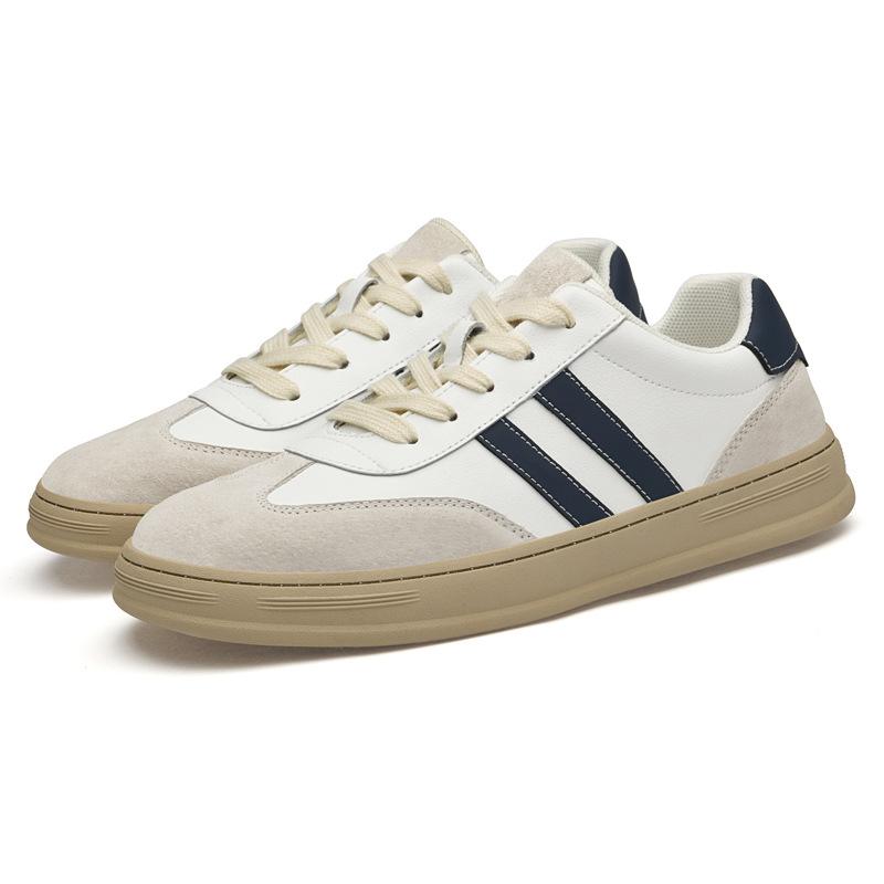 Men's Shoes Autumn Fashion Sports Shoes Trend Breathable Platform Men's White Shoes Board Shoes Men's Outdoor Casual Shoes