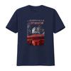 The Amityville Horror Cold Blood Licensed Movie Retro Black T Shirt with Spooky House Print vintage Washed homme