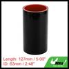 UXCELL 60/63/65/68/70/76/80/83/90/102/127/152mm ID Longueur 127mm Angle 0 Degrés 4 Plis Renforcé Haute Température Voiture Silicone Durite de Refroidissement