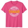 Official Teenager Warning May Contain Attitude Teen Unisex Graphic Tee Unisexs Top