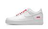 Nike Air Force 1 CU9225 100 with Supreme Mini Box White Size Men's Low-Top Logo, - 6, White/White