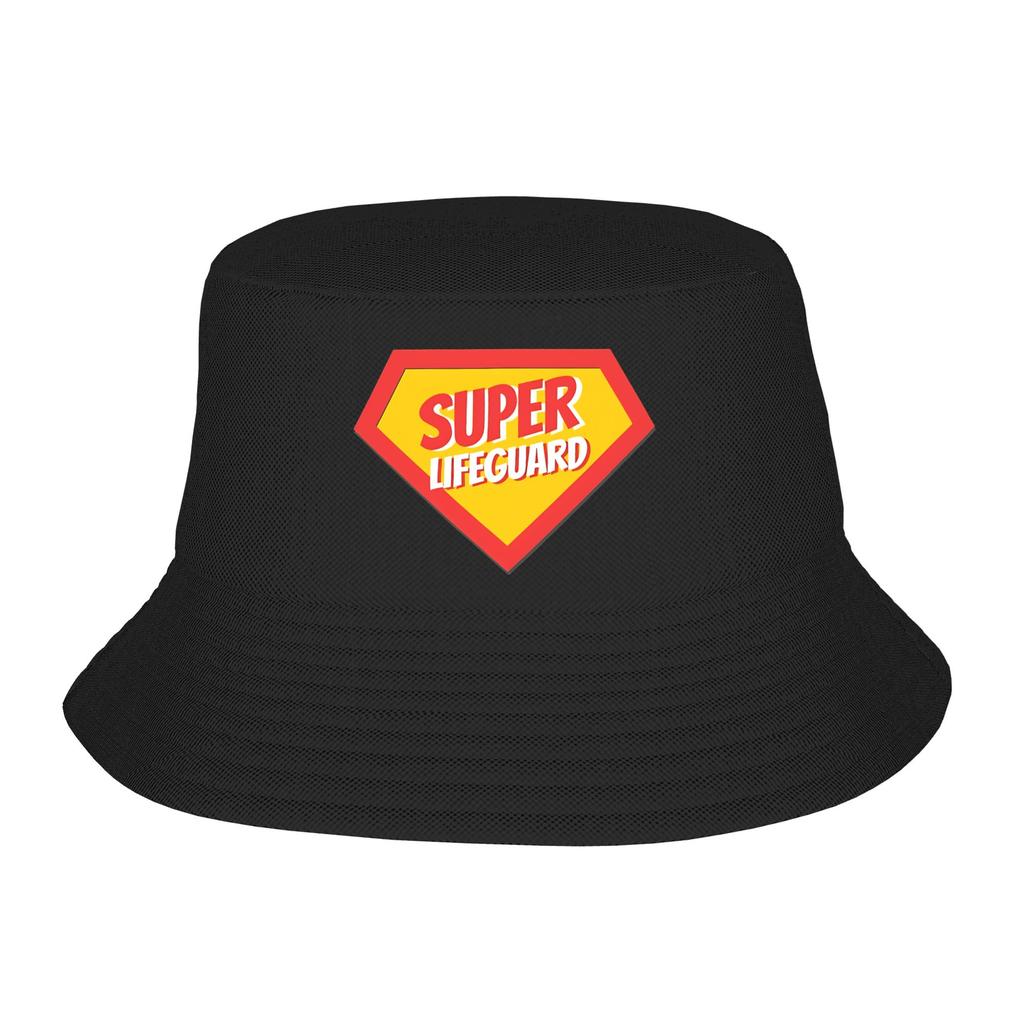 Unisex My Lifeguard Walks On Water Bucket Hat Breathable FisherUnisex Hats Spring Vintage Vacation Caps Streetwear Graphic Sun Hat