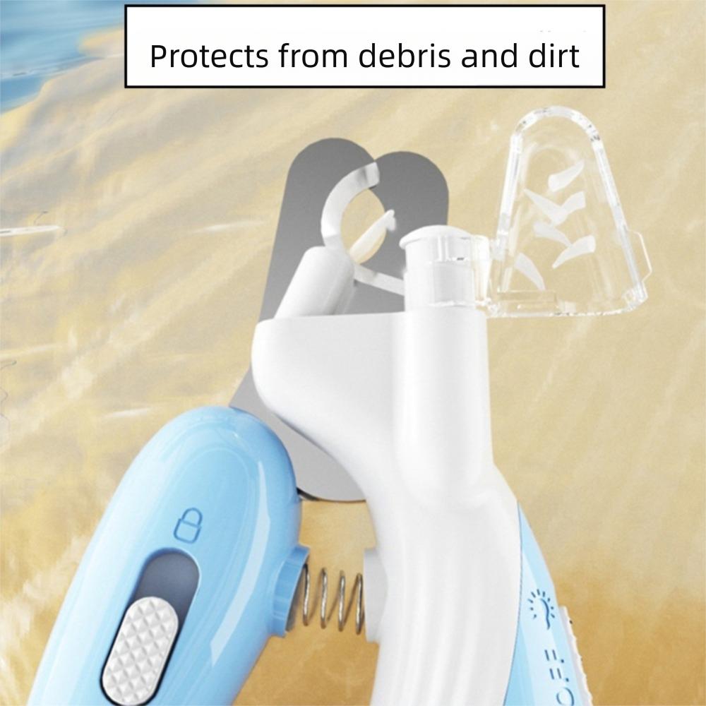 With Led Light Pet Nail Clippers Electric Labor-Saving Paw Nail Trimmer Professional Convenient Pet Claw Grooming Scissors