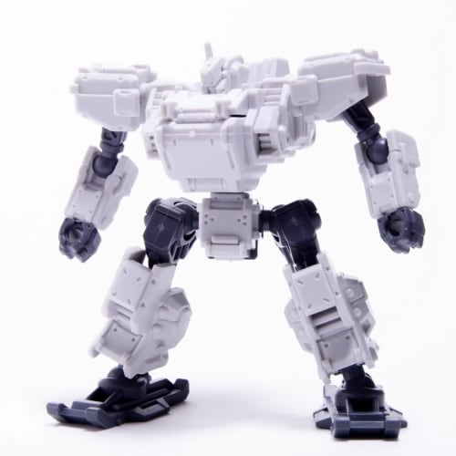 HiPlay Chief Continent 1/60 Scale Solid Shield Team Silver Peak Unit White Pre-Colored Plastic Model Kit