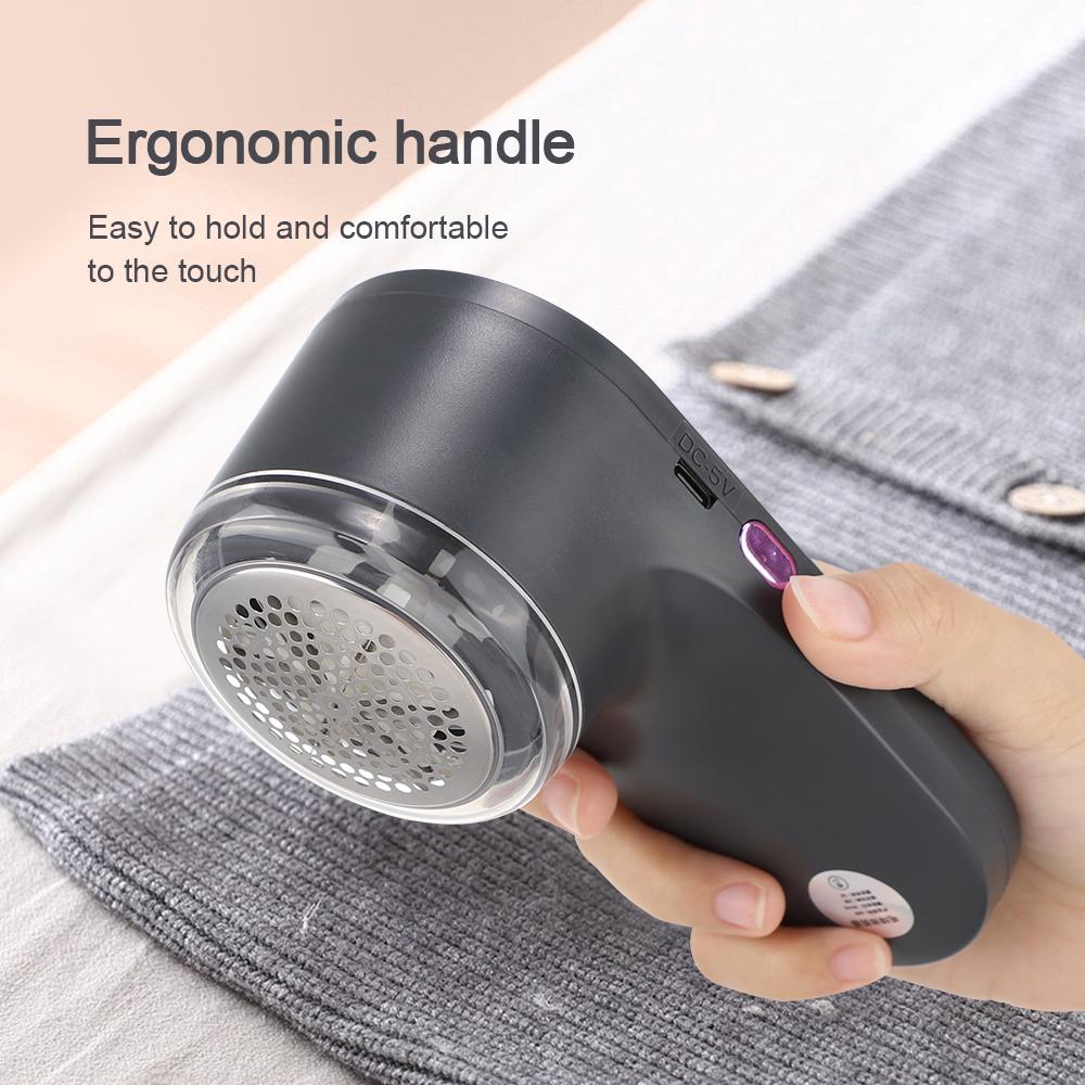 Electric Lint Balls Trimmer for Clothing LED Digital Display Pellet Fluff Remover Fuzz Fabric Shaver Sweater Pilling USB Charge