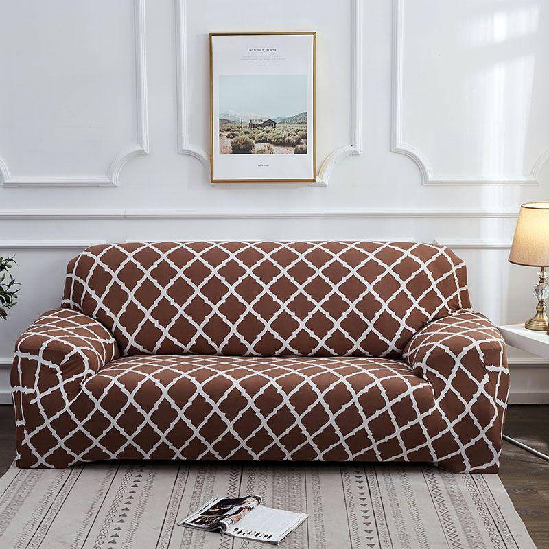 Soft And Durable Stretch Sofa Slipcover In Solid Colors For Stylish Living Rooms