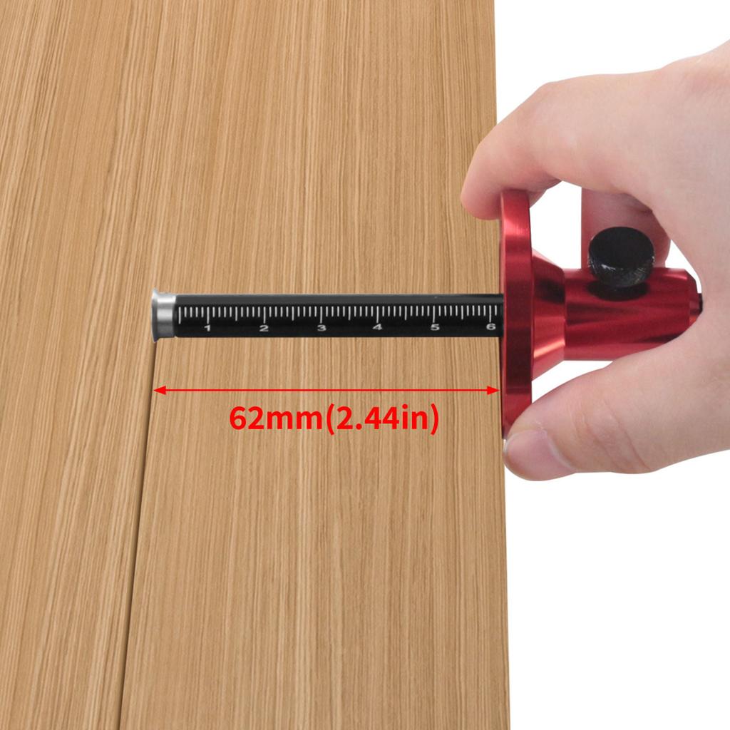 Carpenter Industrial Marking Gauge High Hardness Hand Woodworking Measuring Layout Tool Scribe Ruler Marking Gauge Line