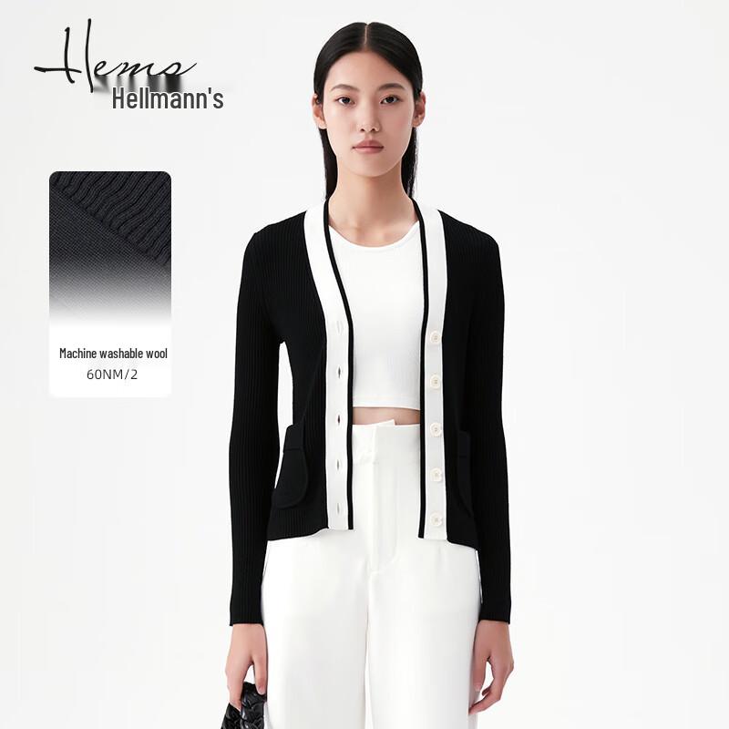 

Женский кардиган из шерсти с V-образным вырезом Haermans XL