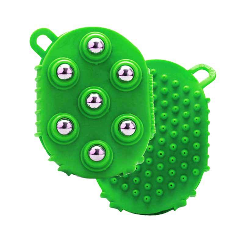 

1 шт. Лимфатические перчатки, лимфодренажные перчатки, массажный шариковый роликовый уход за телом зелёный