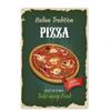 Köstliche Bäckerei Lebensmittel Metall Malerei Wand Kunst Metall Blechschilder Cafe Küche Decor Pizza Poster Vintage Plakette Wand Küche Decor