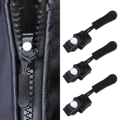 10Pcs Universal Zipper Repair Kit Quick Instant Detachable Zipper Head Replacement Zipper Slider Pull For Jacket Bags Coat