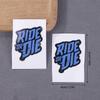 2Pcs Ride Or Die Bike Frame Stickers Bicycle Top Tube Waterproof Vinyl Decals For Mtb Bicycle Decorative Motorcycle Accessories