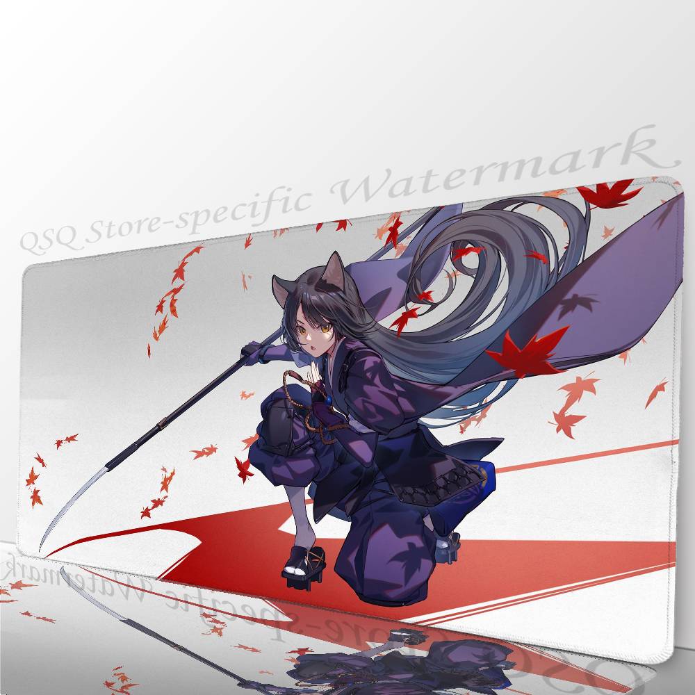 Saga Animated Game A-Arknights Mousepad Mouse Mat Desk Mat With Pad Gaming Accessories Prime Gaming XXL Keyboard Pad Padding M