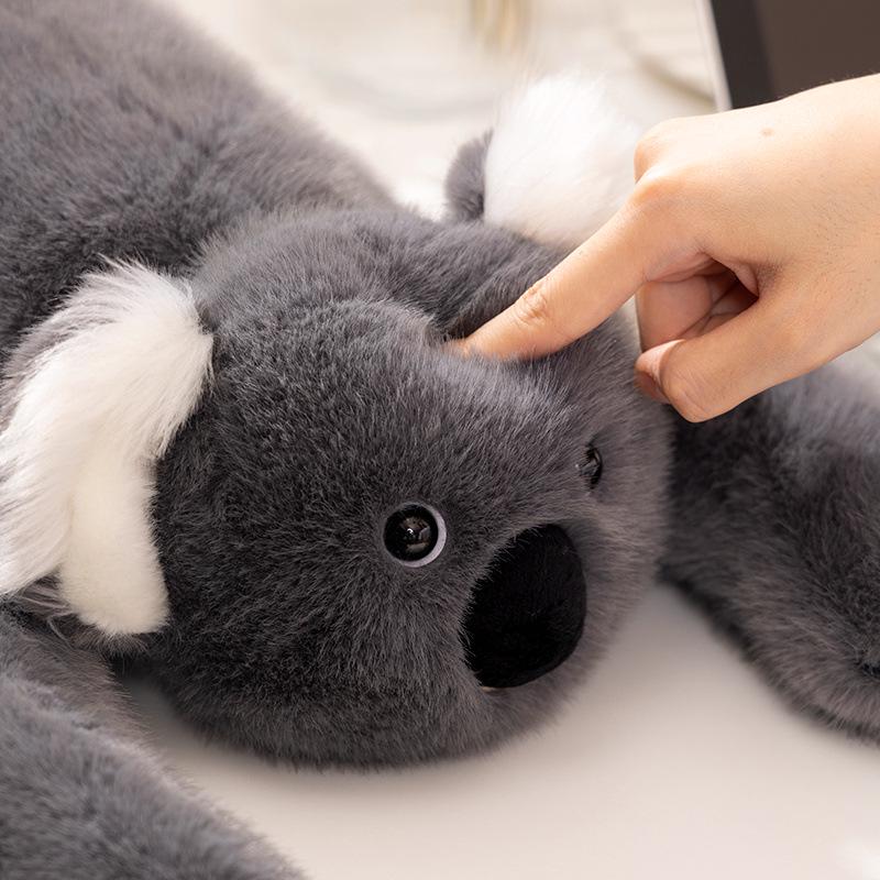 Back Treasure Plush Toy: Panda, Koala, Raccoon, Dinosaur Cloth Doll & Hugging Pillow for Kids