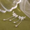 Female Niche Light Luxury Flower Earrings