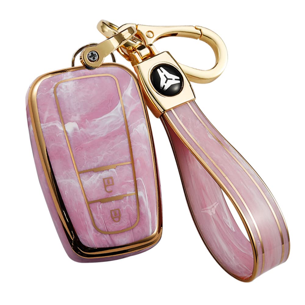 

Чехол для смарт-ключа Чехол для ключа Держатель для ключей для TOYOTA Изготовлен из ТПУ материала Силиконовый Стильный и Высококачественный Подходит для Prius Corolla RAV4 Совместим с