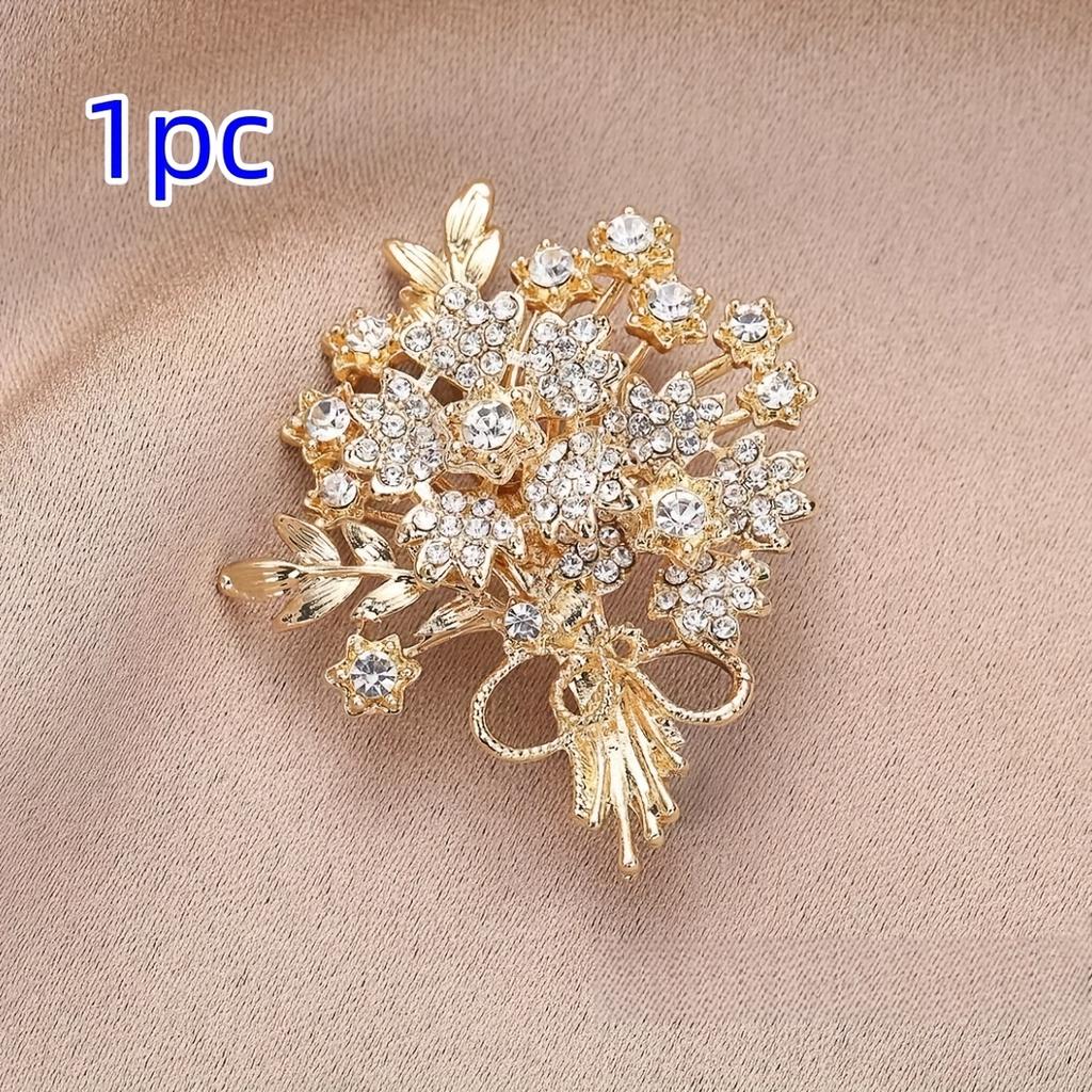 1pc Fashion Temperament Life Tree Pin, and Atmospheric Decorative Pin, Luxury Women's Fashion Accessories, Clothing Chest Flower Accessories
