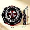 Umbrella Security 8 Ribs 3Fold Black Glue Uv Protection Umbrella Sun Protection Rainproof Compact Folding Umbrella For Travel Daily Use C923338