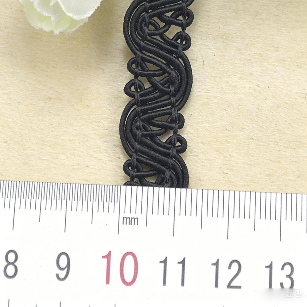 5 meters/16.4ft each pack 1.0cm lace sewing embroidery trims black white ribbons curtain curve accessory handmade DIY craft bra dress gowns decoration