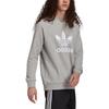 Adidas Sweatshirts Men's Gray Crew Neck Moderate Regular H06650