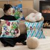 Classic Comedy Anime KKeroro Personalized Pillow Cover Kids Bedroom Wild Party Decor Pillowcase Kid Birthday Shower Gift
