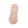 Spring and Summer Thin Invisible Socks for Women, Mesh Breathable Boat Socks That Won't Fall Off, Solid Color Socks