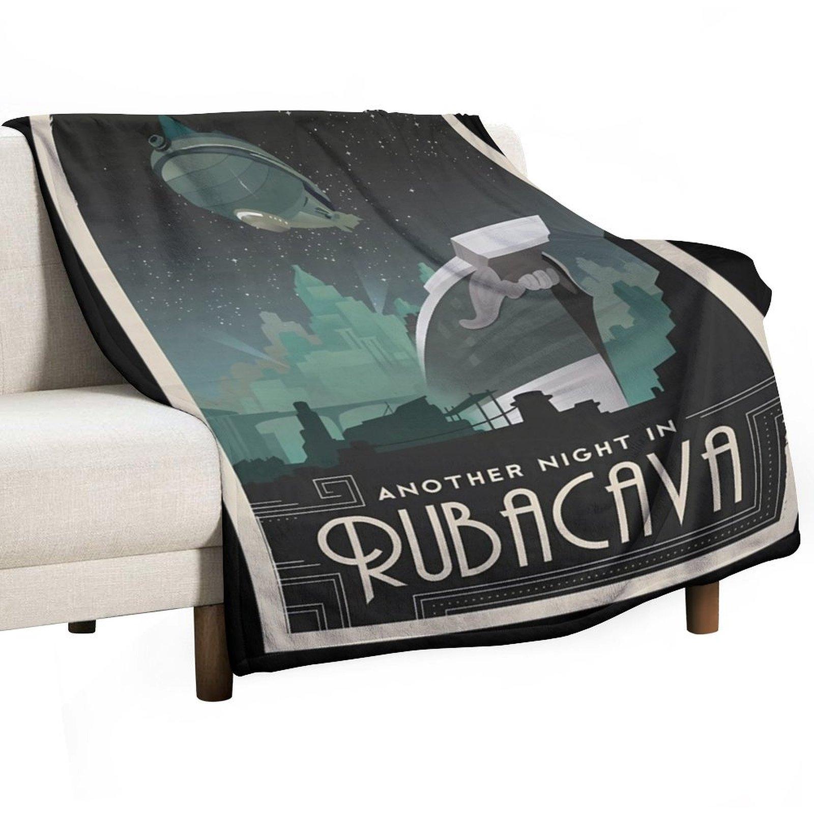 Grim Fandango Travel s - Rubacava Throw Blanket For Decorative Sofa Personalized Gift warm for winter For Baby Blankets 30x40in