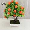 Artificial Orange Tree Bonsai Plant Landscape Party Home Garden Decor