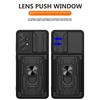 For Samsung Galaxy A23 5G (Global Version)/A23 4G Case PC + TPU Kickstand Phone Back Cover with Camera Slider