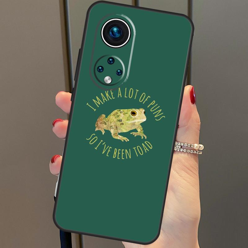 

Cartoon Frogs For Huawei P40 Lite P20 P30 Pro Nova 9 Nova 5T P Smart 2019 Case For Honor 50 8X 9X 10i Huawei Nova 5T