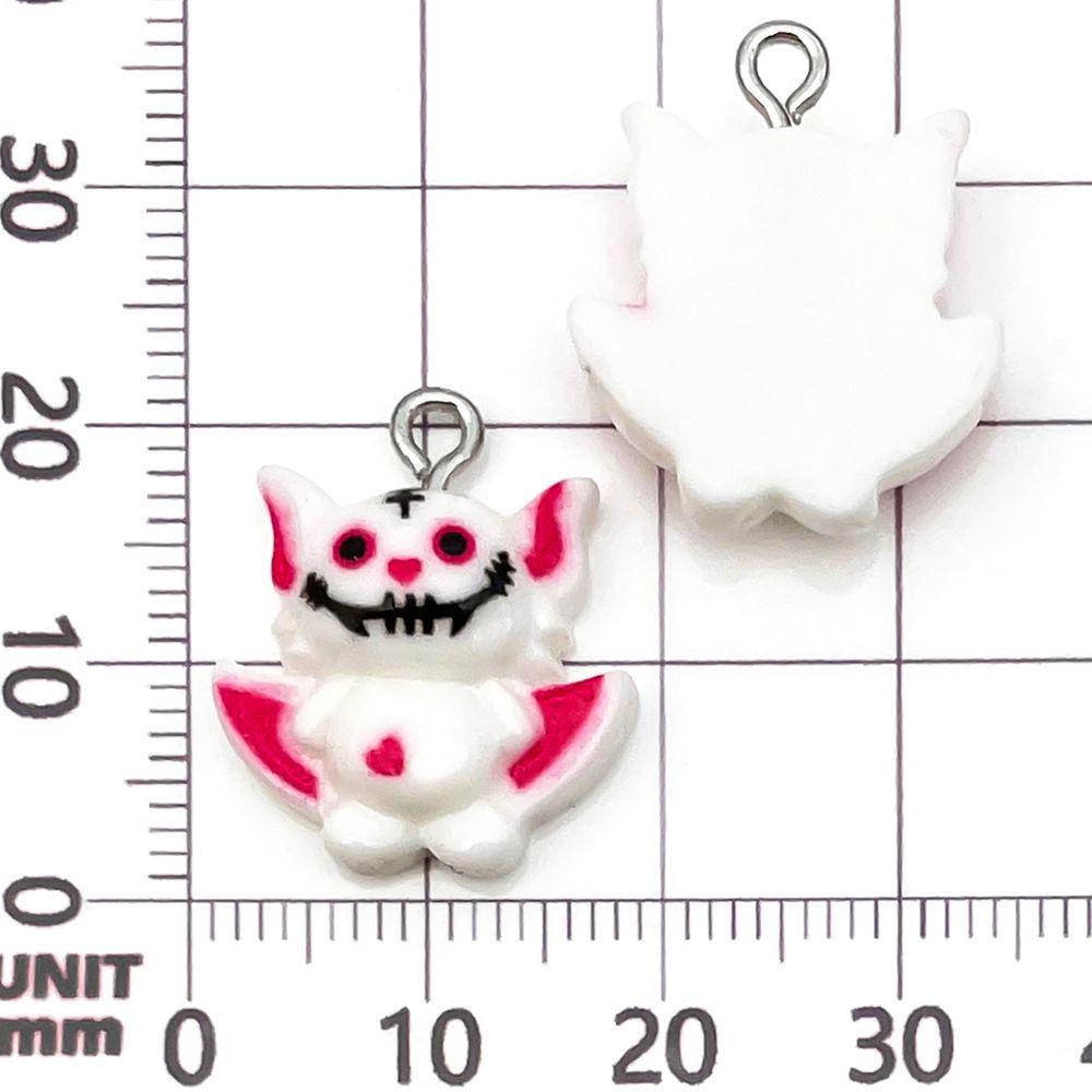 24 Styles Halloween Resin Pumpkin & Ghost Pendant Charms for DIY Jewelry