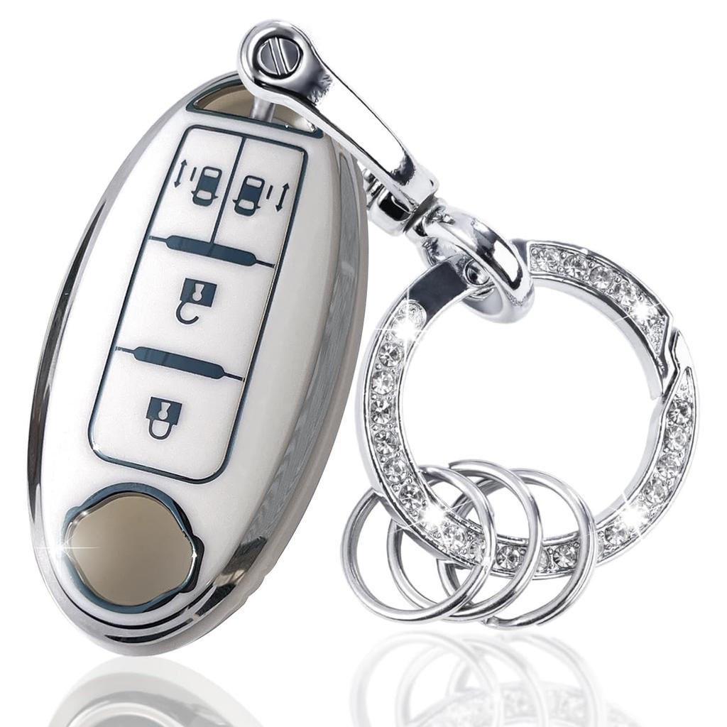 (yoshinari) NISSAN Infiniti Smart Key Case Key Holder Days Serena X-Trail Elgrand Skyline Note