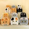 Cuscino Peluche Gatto Quadrato - Cuscino Figura Gatto Cartone Animato