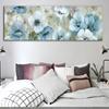 Modern Landscape Canvas Painting Abatrat Yellow Blue Flower Posters And Prints Wall Art Pictures For Living Room Decor No Frame
