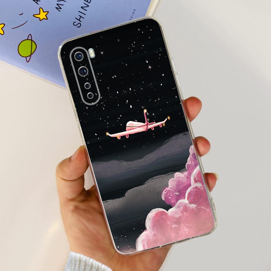 For OnePlus Nord Case 1+Nord AC2001 AC2003 Cute Cat Cartoon Cover Soft Silicone Phone Case For One Plus 8 Nord 5G Oneplus Z Bags