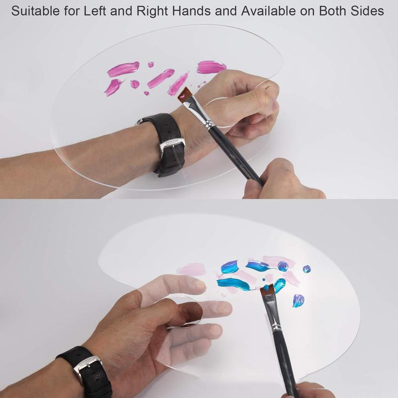 1 Stück explosive Acrylpalette Kunst spezielle Malplatte leicht zu waschen transparentes Malen