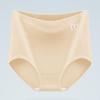 Four Seasons Mei Ya High Waist Cotton Women's Panties - Antibacterial Crotch, Hip Lifting, Abdomen Shaping Triangle Design.