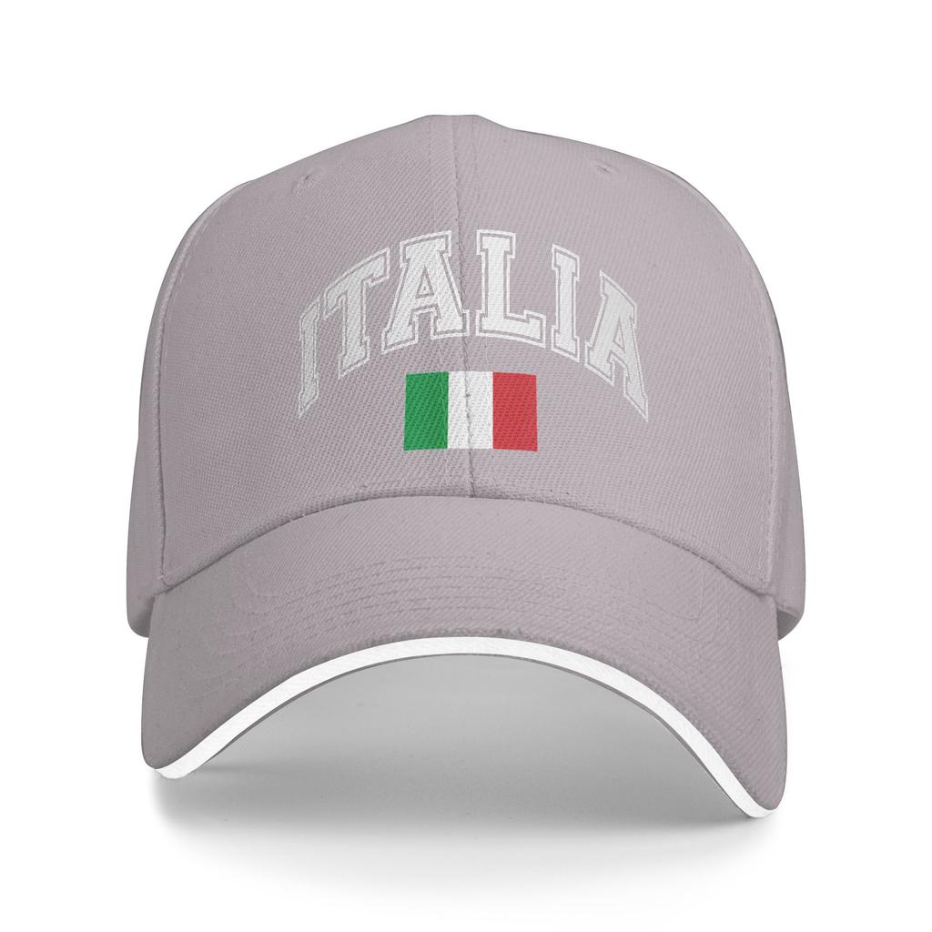 Dámská Unisex Itálie Italská Vlajka Italia Venkovní Klobouk Nastavitelná Čepice Ležérní Baseballová Čepice Sportovní Klobouky