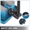 VEVOR Precision Milling Machine Vise 4 Inch Accu Lock Swivel Base Clamping Vise 360 Degrees Scale Bench Vice Clamp 100mm Width for Milling Drilling