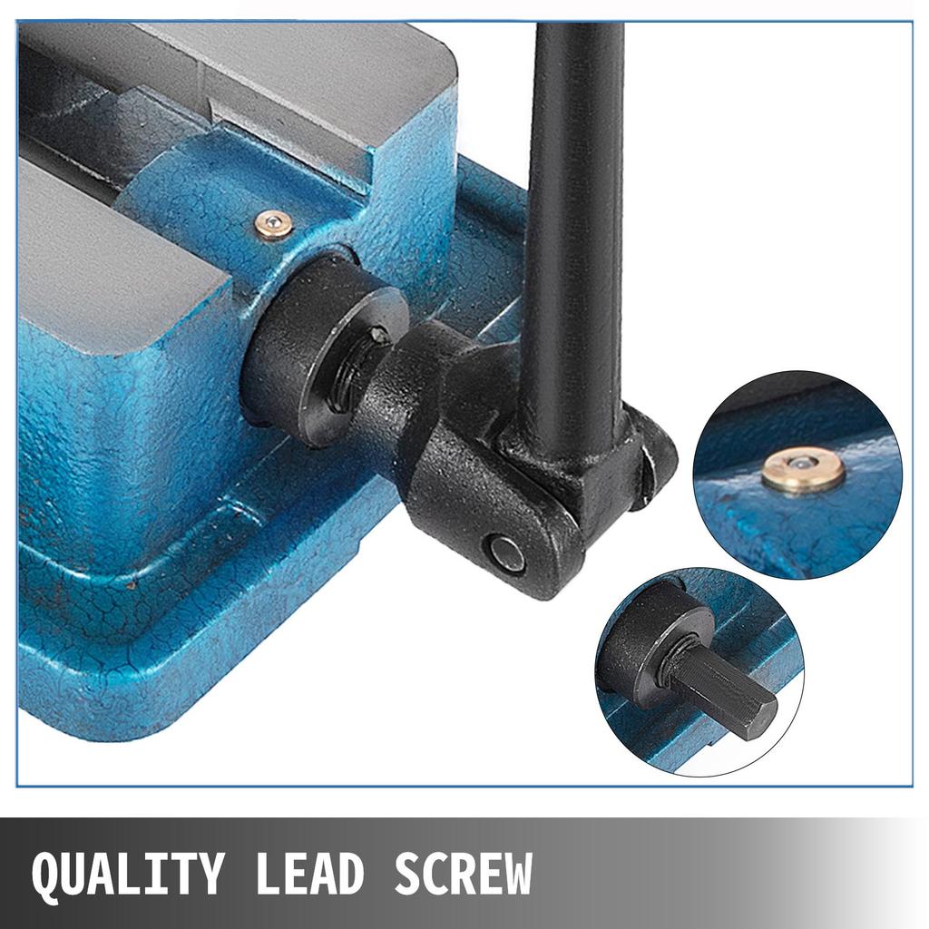 VEVOR Precision Milling Machine Vise 4 Inch Accu Lock Swivel Base Clamping Vise 360 Degrees Scale Bench Vice Clamp 100mm Width for Milling Drilling