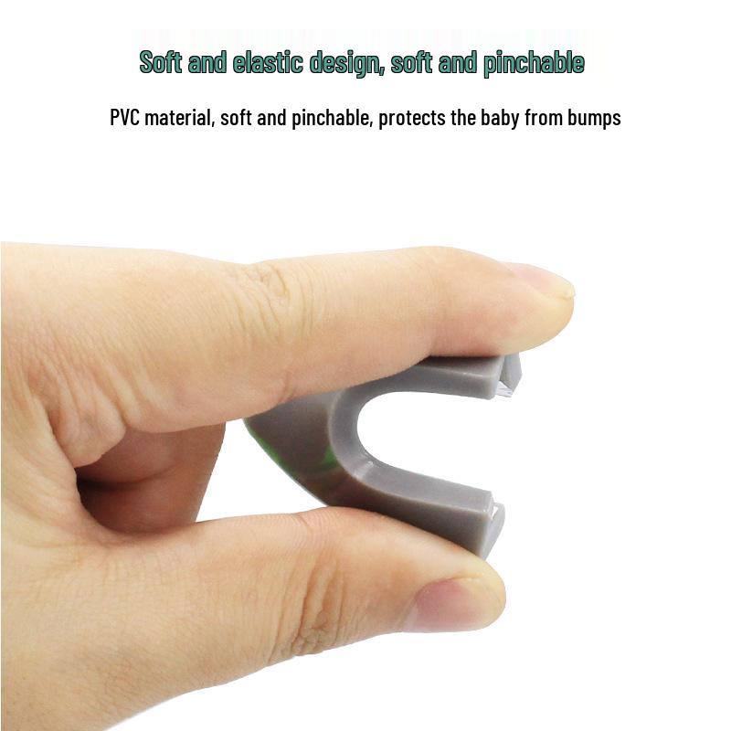 Silicone T-Shaped Corner Protector: Anti-Collision, Anti-Knock Guard for Range Hood & Furniture