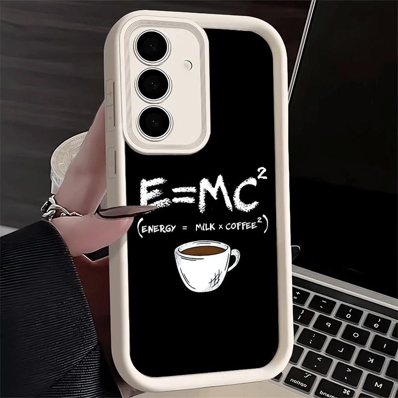 Handyhülle für Samsung Galaxy A17 A16 A15 A14 A13 Schwarz Kaffee Mode Stil A56 A36 A26 A55 A35 A25 A54 A34 A24 A53 A33 A23 A07