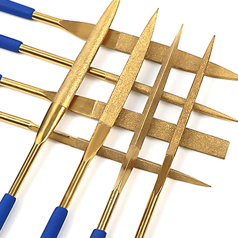 Diamond Files with Titanium Coating