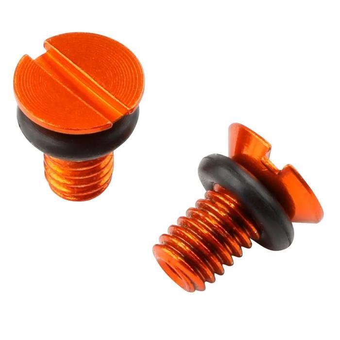 Vis de bouchon de valve d'air - Zeta - WP - Lot de 2 - Orange