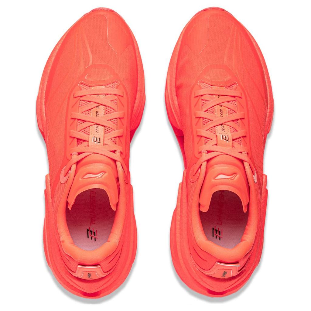 Li Ning Absolute Shadow 3 Wesentliche Technologie Professionelles Wettkampftraining Laufschuhe Herren Sneaker Rot ARRU007-3
