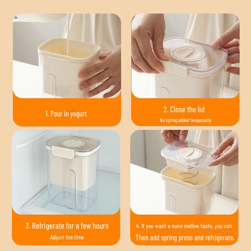 Separator ultrafin de iaurt grecesc și lapte de soia - stil japonez, capacitate mare